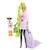 Poupée Barbie Extra - BARBIE - Natte Vert Fluo - Style Glamour - Accessoires Mode VIOLET 2 - vertbaudet enfant 