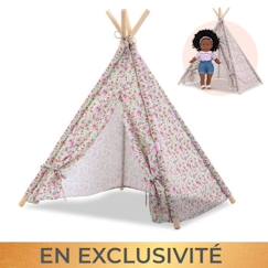 Jouet-Poupons et poupées-Poupées mannequins et accessoires-Tipi pour poupée - COROLLE - ma Corolle - Intérieur - Mixte - Blanc