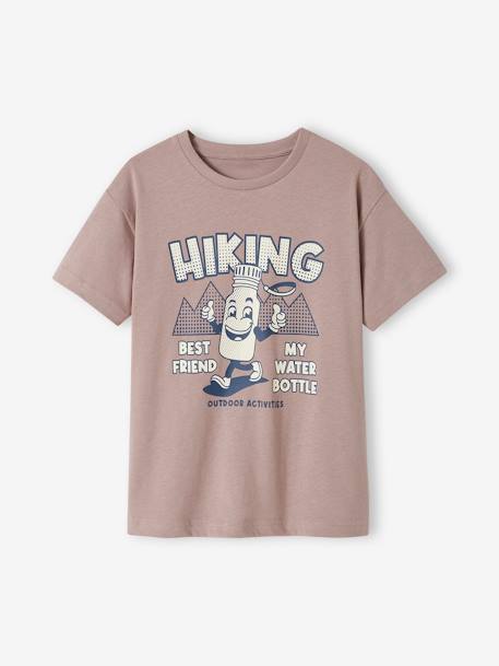 T-shirt motif mascotte garçon lavande 1 - vertbaudet enfant 