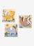 Lot de 3 puzzles chunky en bois FSC® - Tanzanie jaune 1 - vertbaudet enfant 