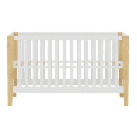 Pack lit bébé avec matelas Olympe Blanc 70x140 cm BLANC 2 - vertbaudet enfant 