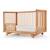 Pack lit bébé évolutif avec matelas Kyoto Bois naturel 70x140 cm MARRON 2 - vertbaudet enfant 