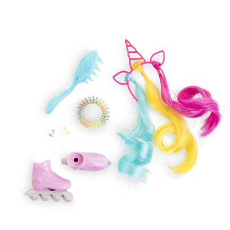 Ensemble Accessoires Coiffure Arc-en-ciel pour poupée Corolle Girls BLANC 1 - vertbaudet enfant 