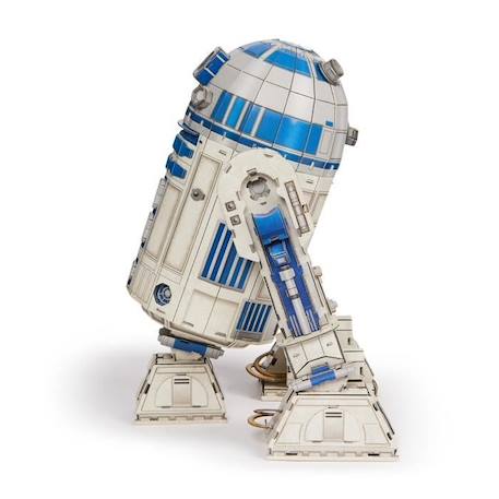 Star Wars - R2-D2 Star Wars - Maquette 4D à construire - 28 cm BLANC 6 - vertbaudet enfant 