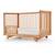 Lit bébé évolutif - AKITEN RETAIL - Kyoto - Bois massif - 70x140 cm - 3 hauteurs de matelas MARRON 2 - vertbaudet enfant 