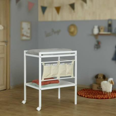 Table a langer Sony   Blanc BLANC 3 - vertbaudet enfant 