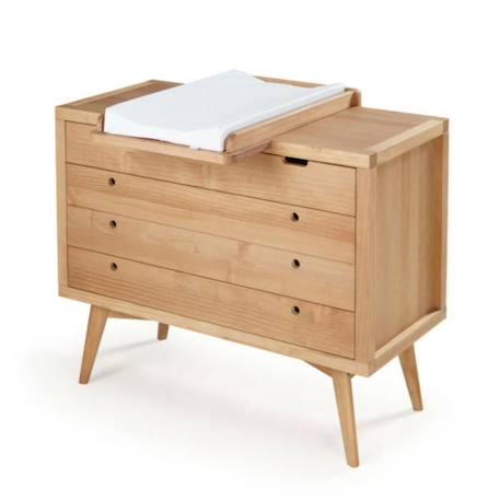 Commode à langer 4 tiroirs Marley   Bois naturel MARRON 2 - vertbaudet enfant 