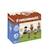 JEUJURA - Coffret de 6 personnages en bois - Jeu de construction en bois - Mixte - A partir de 3 ans BLANC 2 - vertbaudet enfant 