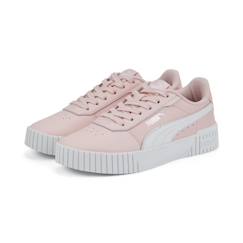 Baskets fille Puma Carina 2.0 - rose/blanc/argent  - vertbaudet enfant