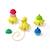 Figurine à tirer Canard - Lalaboom - 10 pcs - Jouets éducatifs - Perles éducatives BLANC 3 - vertbaudet enfant 