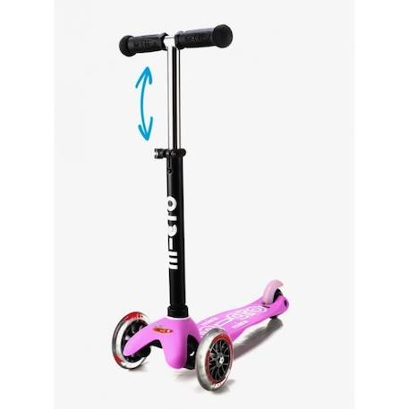 Trottinette évolutive 3 roues - MICRO - Mini 2Go Deluxe - Rose - Mixte - Polyuréthane - Loisir ROSE 3 - vertbaudet enfant 