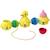 Figurine à tirer Canard - Lalaboom - 10 pcs - Jouets éducatifs - Perles éducatives BLANC 2 - vertbaudet enfant 