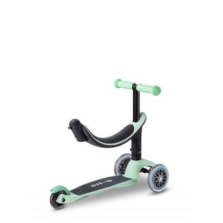 Trottinette évolutive Mini 3en1 Révolution Mint - Micro BLANC 4 - vertbaudet enfant 