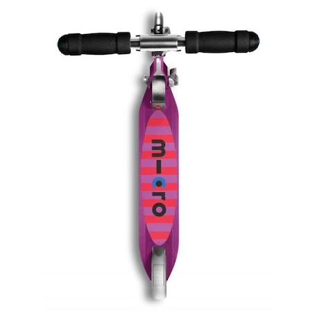 Trottinette Micro Sprite LED - Violet - MICRO - 2 roues - 5 ans et plus BLANC 2 - vertbaudet enfant 