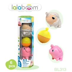 -Perles éducatives Lalaboom - Mouton et cochon - 6 pcs