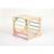 Cube d'activité en bois pastel - KATEHAA - Mixte - A partir de 12 mois - Marron - Blanc BLANC 2 - vertbaudet enfant 