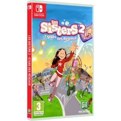 Jouet-Jeux vidéos et jeux d'arcade-Jeu Nintendo Switch - Les Sisters 2: Star des Réseaux - Aventure - Microïds