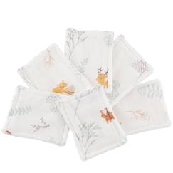 Puériculture-Lot de 12 lingettes lavables coton bio* Dream Forest