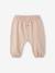 Pantalon naissance en molleton bébé beige+bleu nuit 1 - vertbaudet enfant 