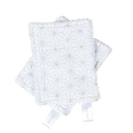 Lot de 12 lingettes lavables coton bio*  Pompom BEIGE 3 - vertbaudet enfant 