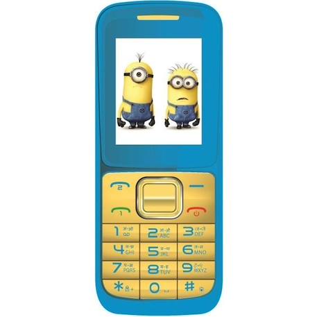 LES MINIONS Téléphone portable enfant LEXIBOOK JAUNE 1 - vertbaudet enfant 