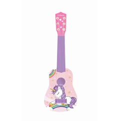 Jouet-Activités artistiques et musicales-Instruments de musique-Ma Première Guitare Licorne - 53 cm