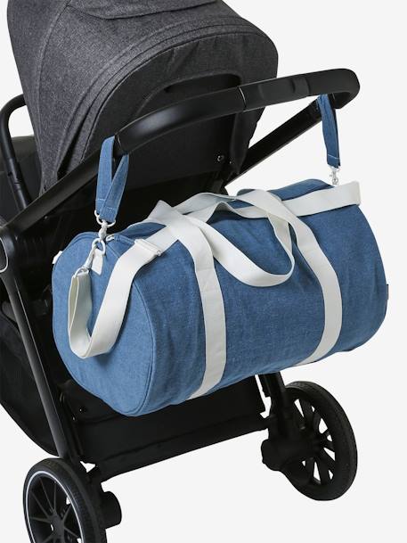 Sac à langer Baby Roll en denim denim bleached 3 - vertbaudet enfant 