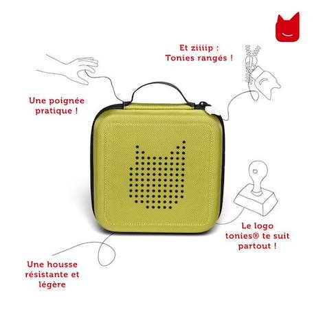 tonies® - Tonie-Balade - Verte - Mallette de Transport pour Toniebox VERT 2 - vertbaudet enfant 