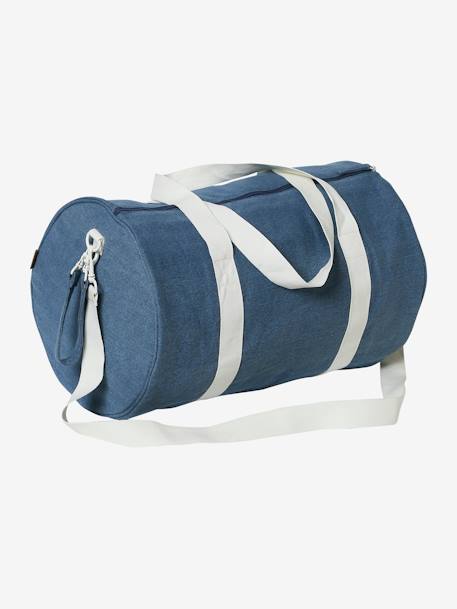 Sac à langer Baby Roll en denim denim bleached 2 - vertbaudet enfant 