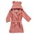 Peignoir enfant coton bio* Ourson - bois de rose - 6/7 ans ROSE 1 - vertbaudet enfant 