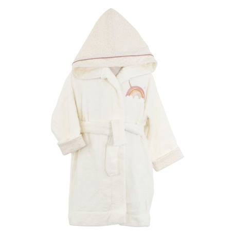 Peignoir enfant coton bio* Utopia - 2/3 ans BEIGE 5 - vertbaudet enfant 