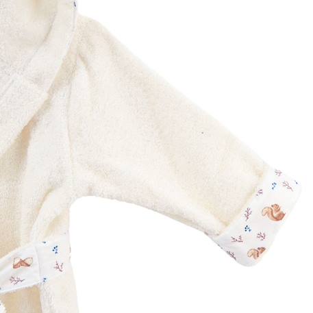 Peignoir enfant coton bio* Ecureuil - 2/3 ans BEIGE 4 - vertbaudet enfant 