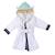 Peignoir enfant coton bio* Superhéros - 2/3 ans BLANC 1 - vertbaudet enfant 