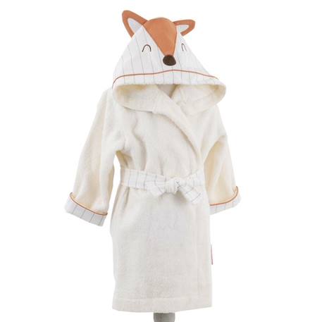 Peignoir enfant renard coton bio* Dream Forest - 2/3 ans BEIGE 2 - vertbaudet enfant 