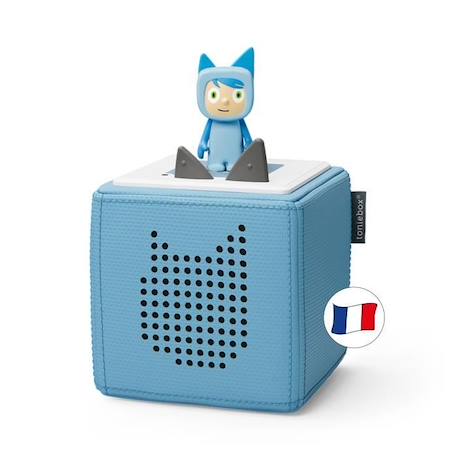 tonies® - Mon Premier Coffret Toniebox - Bleu Ciel - Conteuse d'histoires BLANC 1 - vertbaudet enfant 