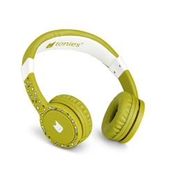 -Casque Audio pour Enfant - TONIES® - Tonie-Chuchote - Vert - Limiteur de volume sonore - Arceau ajustable