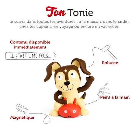 tonies® - Figurine Tonie - Mes Comptines Préférées - À Mimer - Figurine Audio pour Toniebox MARRON 2 - vertbaudet enfant 