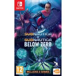 Jouet-Jeux vidéos et jeux d'arcade-Subnautica + Subnautica Below Zero Jeu Switch