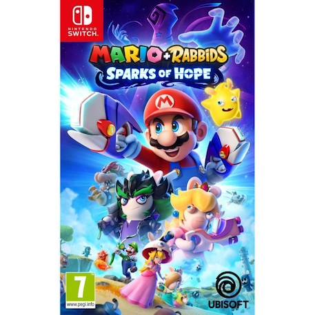 Mario + Lapins Crétins : Sparks of Hope Jeu Switch BLANC 1 - vertbaudet enfant 