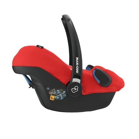 Cosi MAXI COSI Rock, siège auto bébé i-Size,isofix, Groupe 0+, Avec réducteur, De la naissance à 12 mois, 0-13kg,Nomad Red ROUGE 2 - vertbaudet enfant 