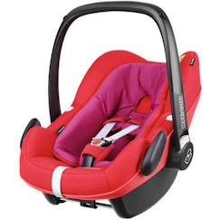 -Cosi MAXI COSI Pebble Plus, Siège auto, i-size, Groupe 0+, avec réducteur, 0-13kg, Red Orchid