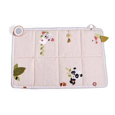 Tapis d'Eveil bébé TINY LOVE, tapis d'éveil Géant, Dès la naissance, Collection Boho Chic, 150 x 100 cm BEIGE 1 - vertbaudet enfant 