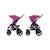 MAXI COSI Poussette Nova 4 roues, Tout-terrain, Ultra confortable, Dès la naissance jusqu'à 3,5 ans (jusqu'à 15 kg), Frequency Pink ROSE 2 - vertbaudet enfant 