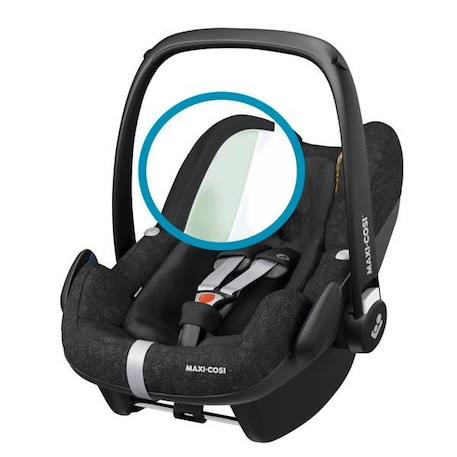 Cosi MAXI COSI Pebble Plus, Siège auto, i-size, Groupe 0+, avec réducteur, 0-13kg, Nomad Black NOIR 4 - vertbaudet enfant 