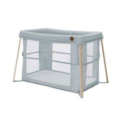 Chambre et rangement-MAXI-COSI IRIS ECO, Lit de voyage 2 en 1 - Compact - De la naissance à 3 ans, Beyond Grey