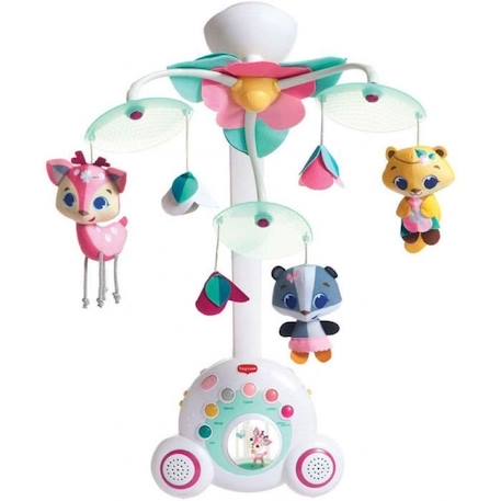 TINY LOVE Mobile Musical Soothe ’n Groove Princess, 18 Mélodies, dès la Naissance BLANC 1 - vertbaudet enfant 