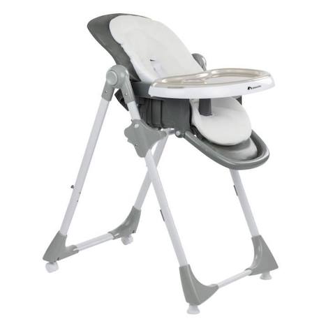BEBECONFORT Chaise haute bébé Kiwi 3 en 1, évolutive, De la naissance à 3  ans (15kg), Gray Mist gris - Bébé Confort