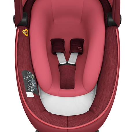 Nacelle Sécuritaire BEBE CONFORT Jade - Groupe 0 - Isofix - i-Size - avec réducteur - Essential Red ROUGE 3 - vertbaudet enfant 