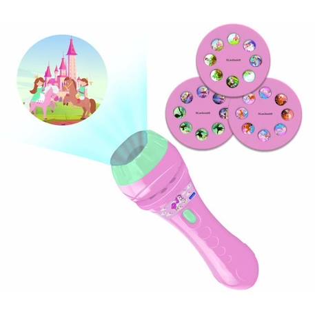 Projecteur à histoires et lampe torche licorne ROSE 4 - vertbaudet enfant 