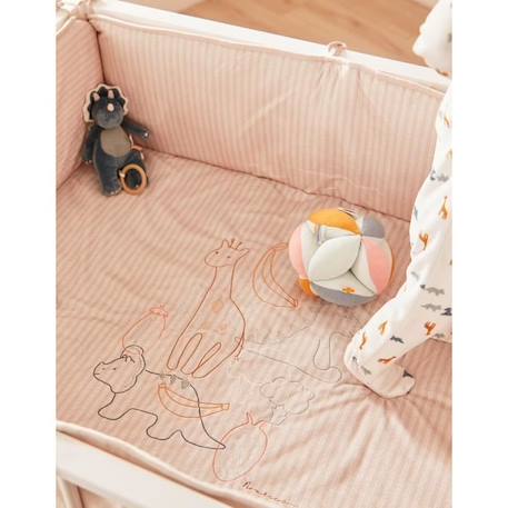 Tapis de parc - NOUKIE'S - Tiga, Stegi & Ops - Blanc - 100 x 100 cm - Polyester BLANC 1 - vertbaudet enfant 